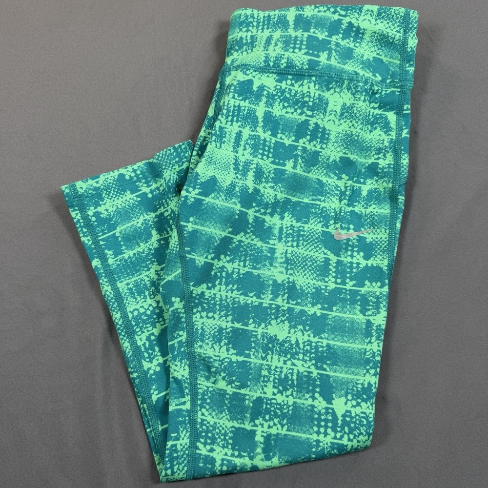 Nike Dri Fit Multi Color Capri Leggings Women's Size Medium